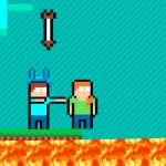 Pixel Battle Upward